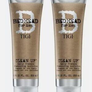 TIGI Bed Head For Men Clean Up Daily Shampoo 8.45 oz (pack of 2)-PV